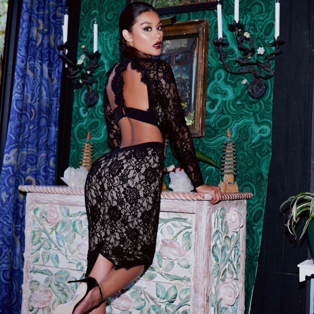 HOUSE OF CB TAHNE DRESS SMALL